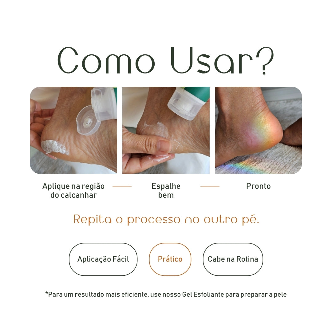 Creme Revitalizante para Pés