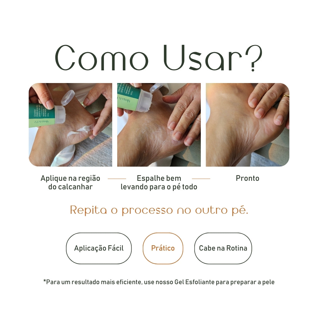 Creme Hidratante para Pés