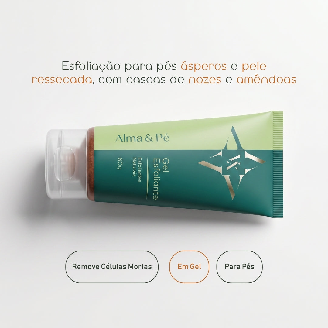 Gel Esfoliante para Pés
