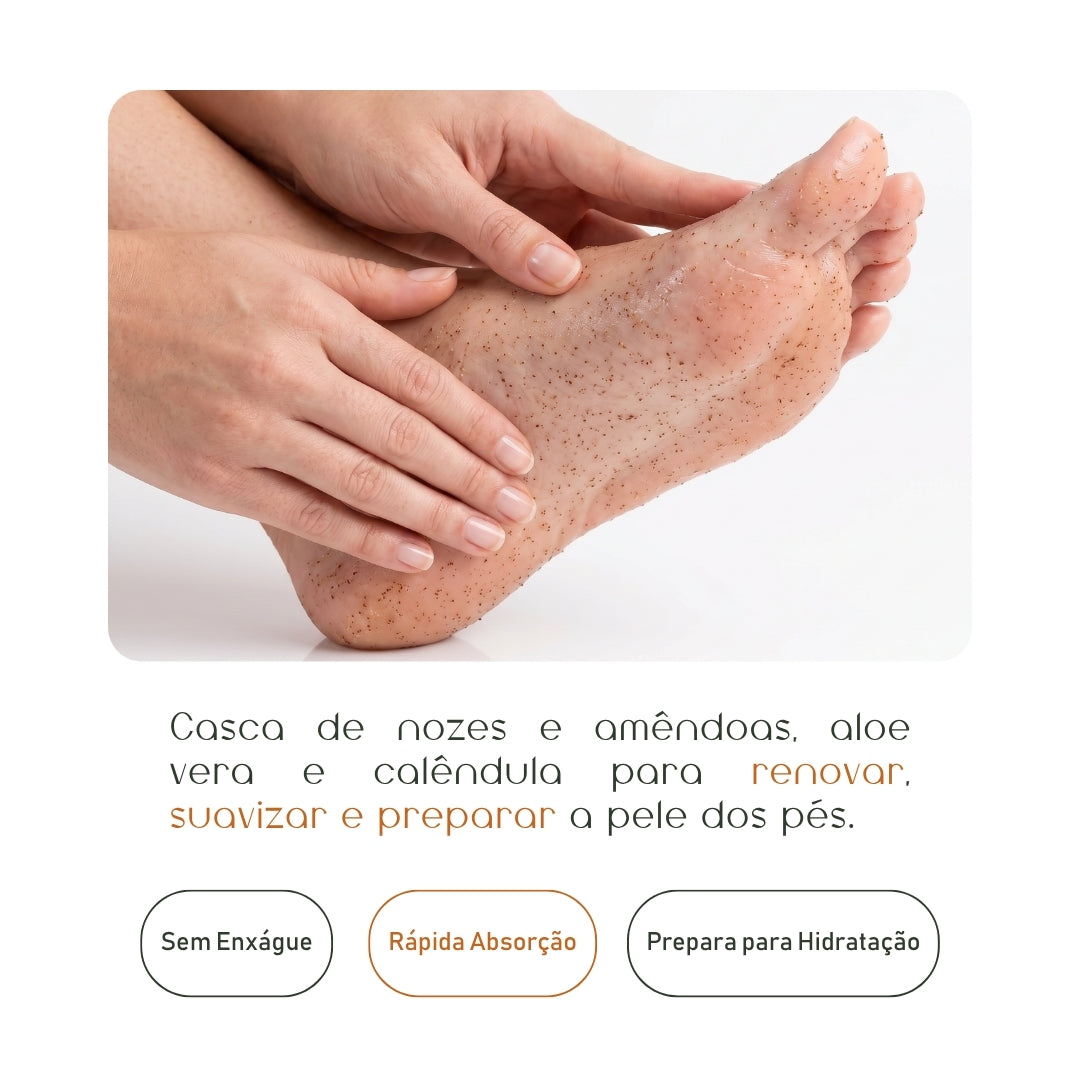 Gel Esfoliante para Pés