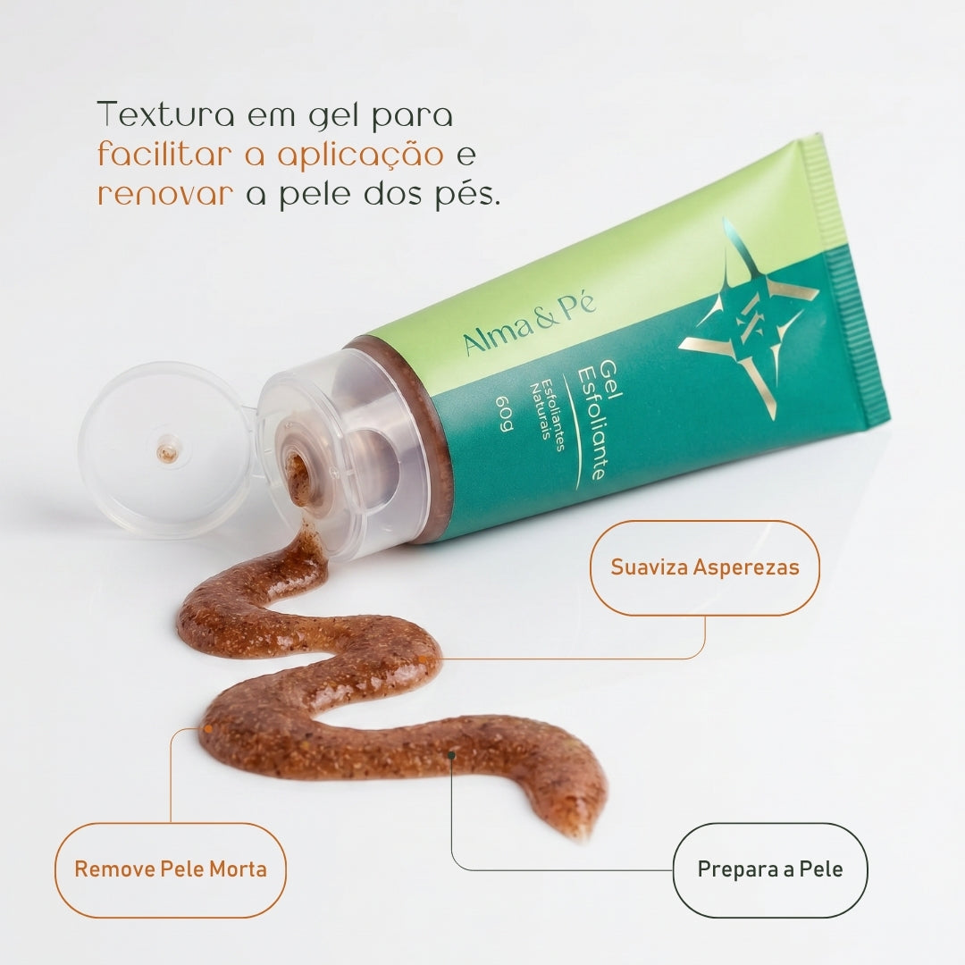 Gel Esfoliante para Pés